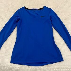 Blue Nike Dryfit shirt size Small